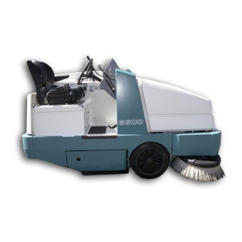 Tennant 6600 Operator's manual