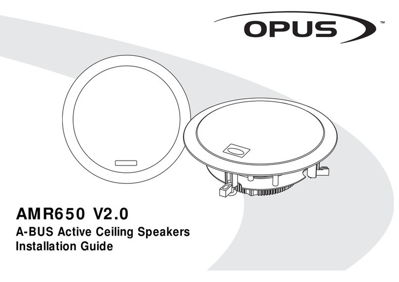 Opus AMR650 V2.0 installation guide