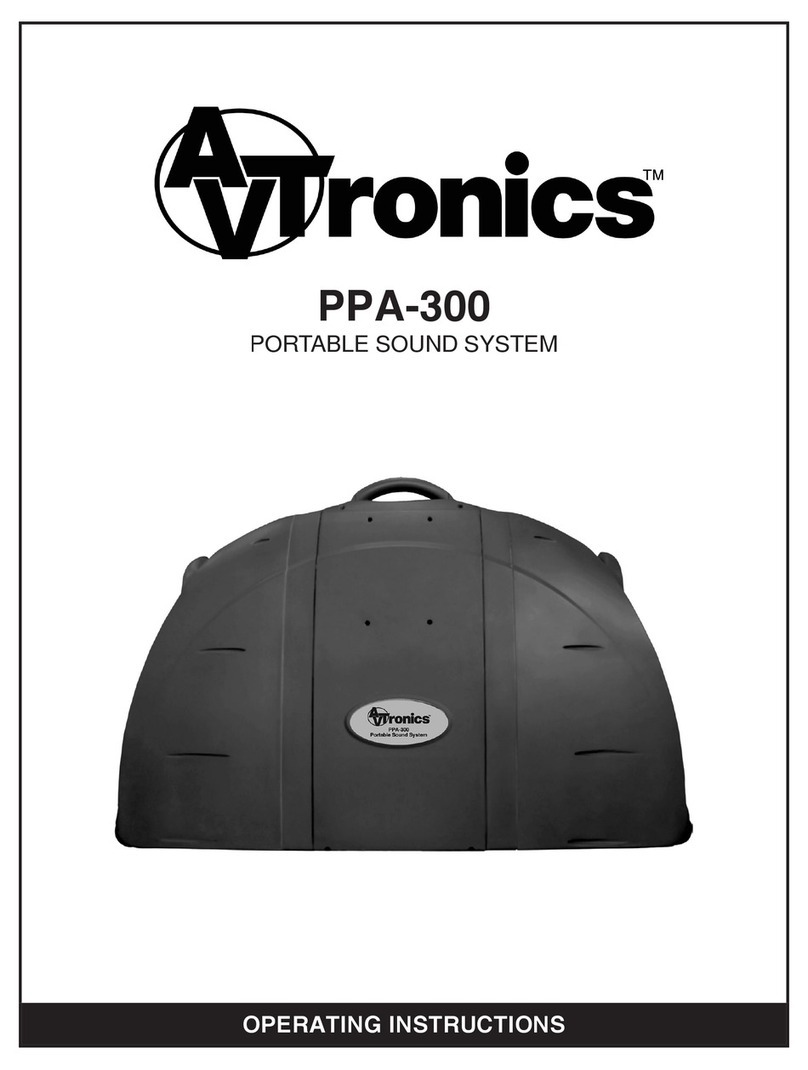 AVTronics PPA-300 operating instructions