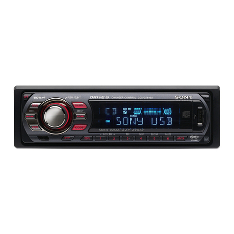 Sony CDX-HT617UE User manual