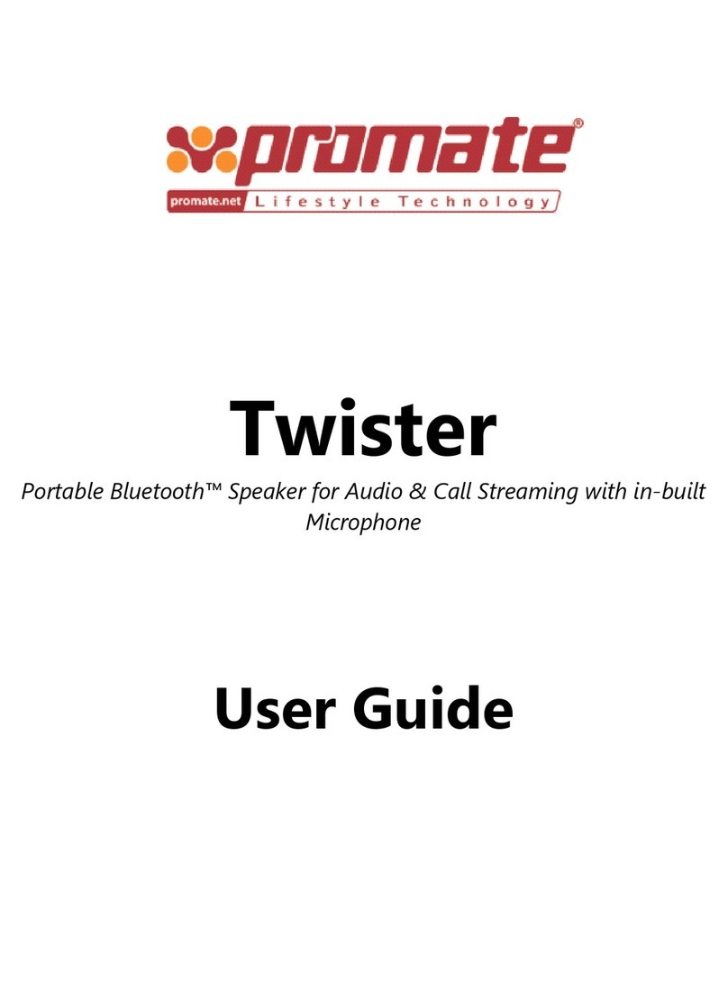 Promate Twister user guide