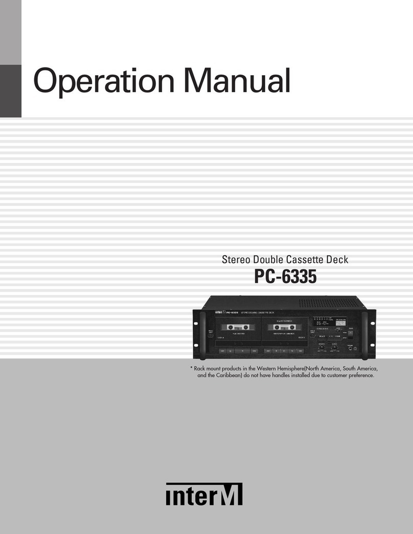 Inter-m PC-6335 Operation manual