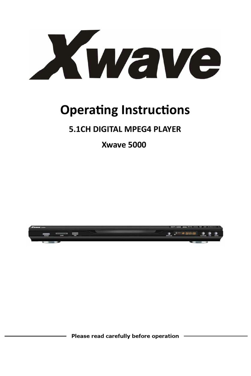 XWave 5000 operating instructions