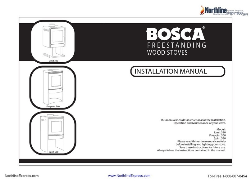Bosca Limit 380 installation manual