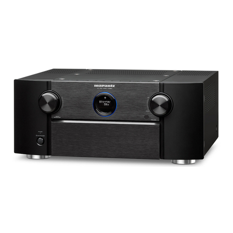 Marantz AV8801 Getting started guide