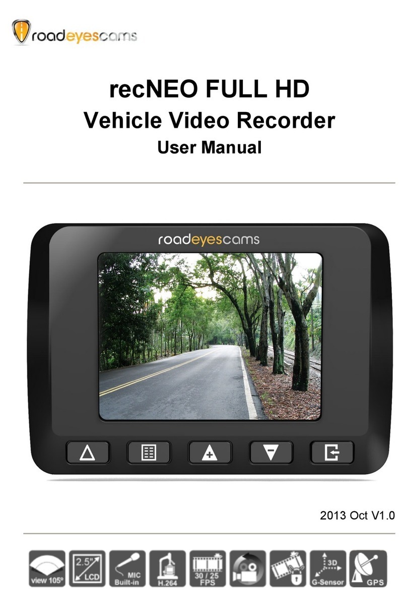 roadeyescams recNEO user manual