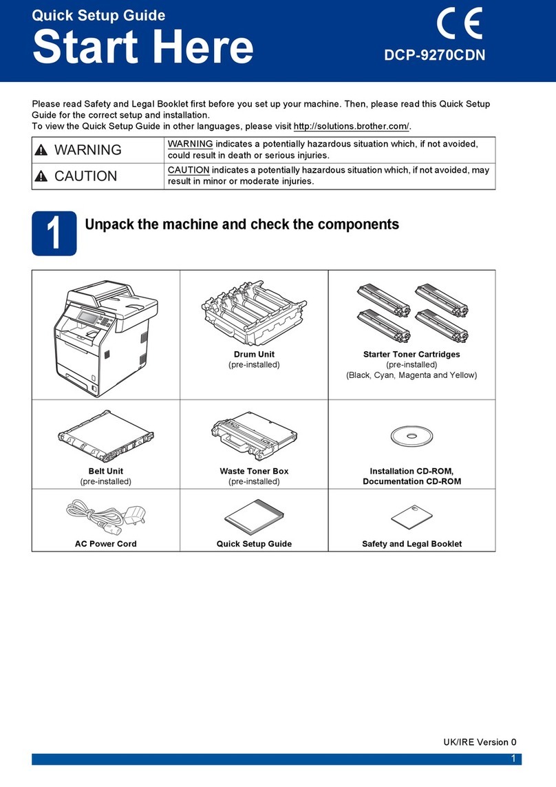 Brother DCP-9270CDN User manual