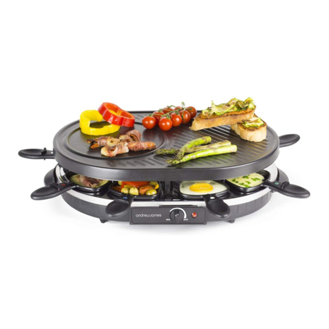 Andrew James Raclette User manual