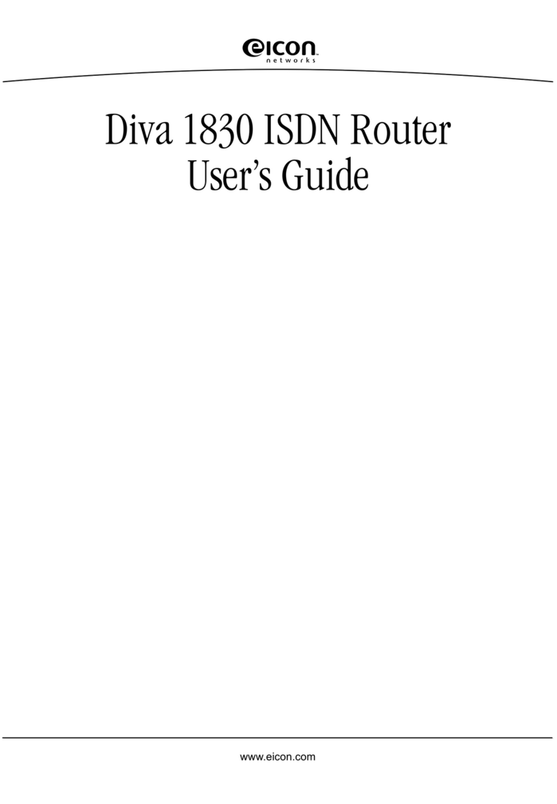 Eicon Networks Diva 1830 User manual