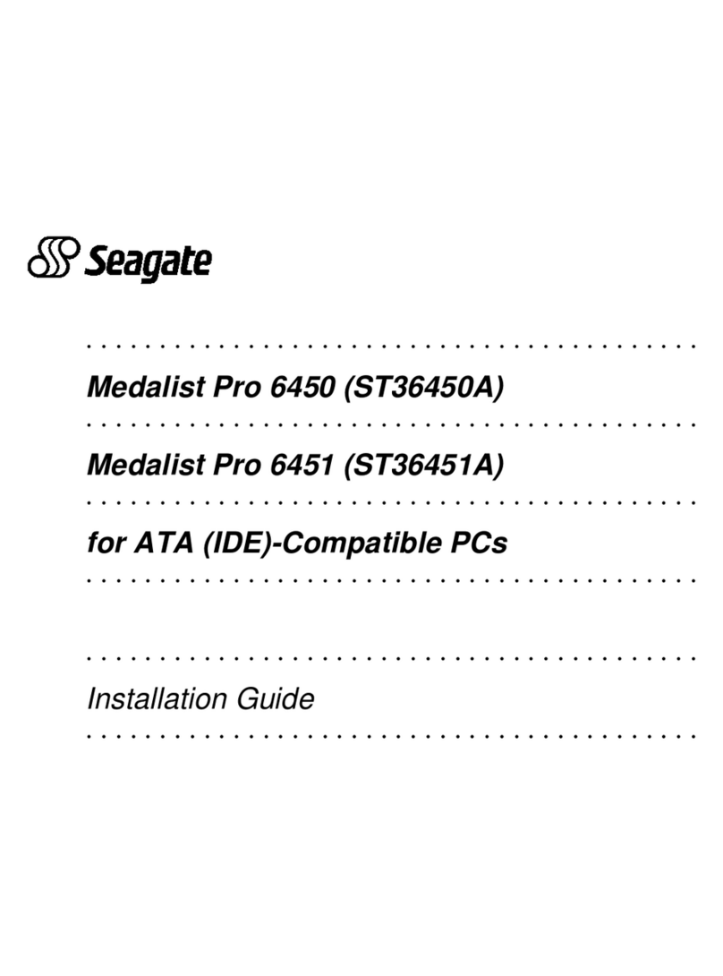 Seagate Medalist Pro 6451 installation guide