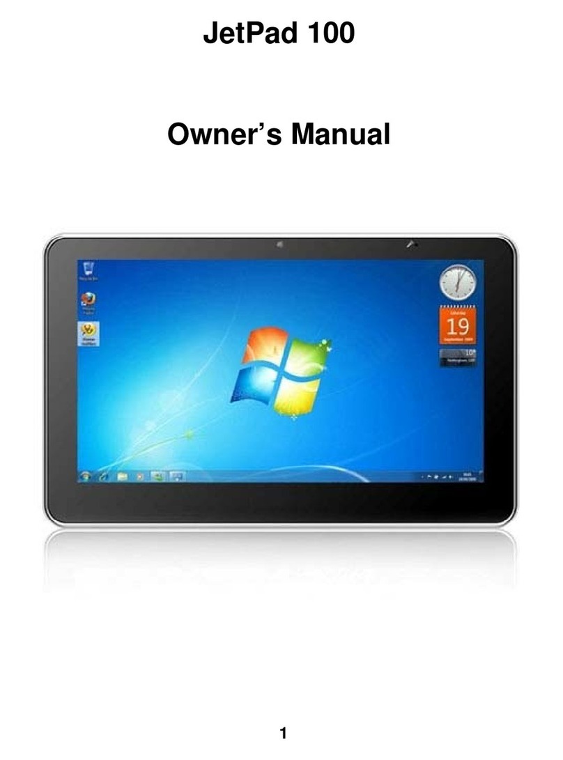 JetPad 100 User manual