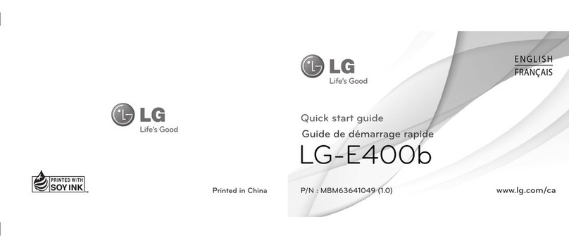 LG LG-E400b User manual