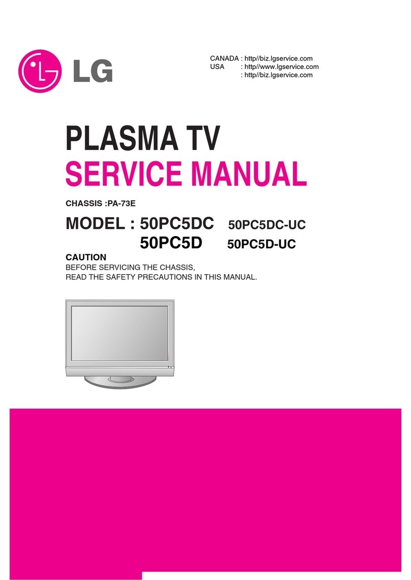 LG 50PC5DC -  - 50" Plasma TV User manual