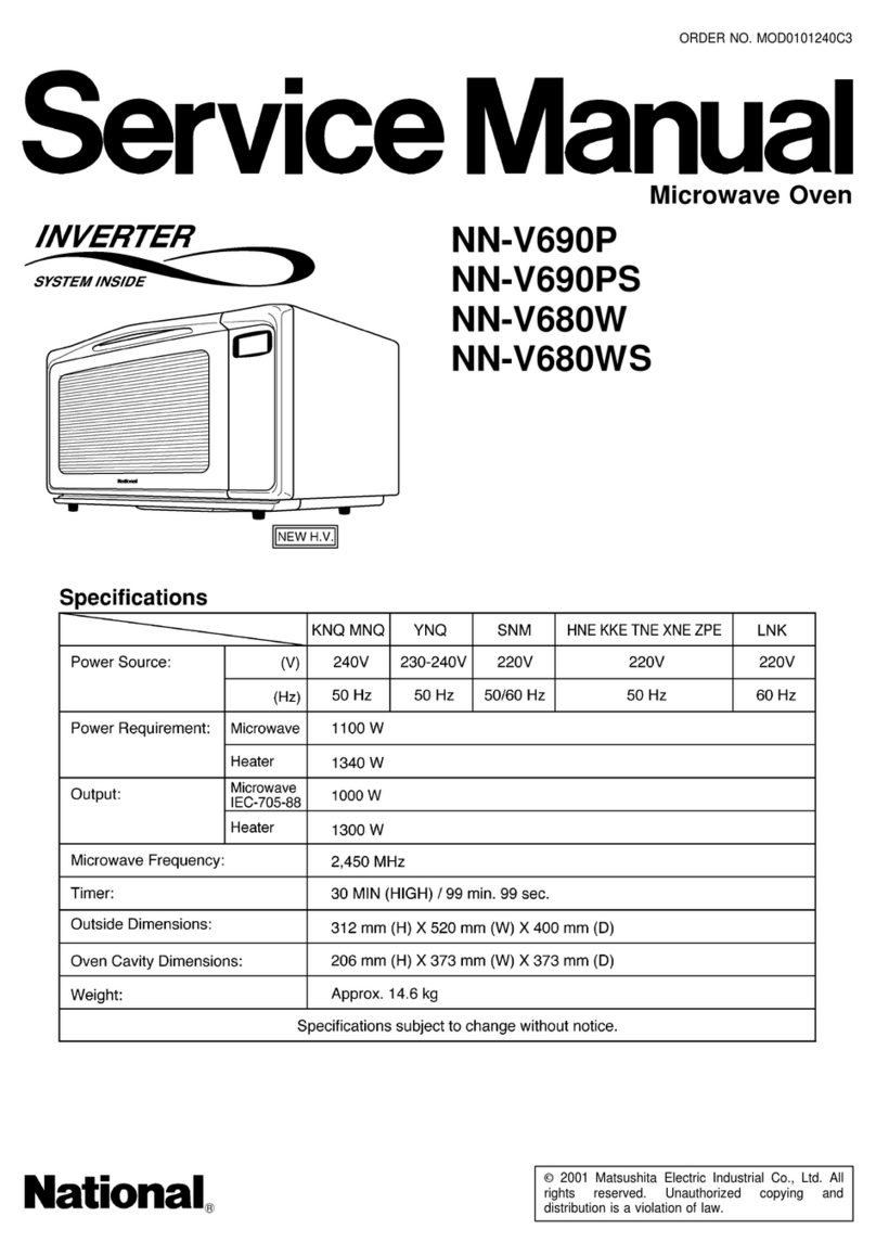 National NN-V690P Service manual