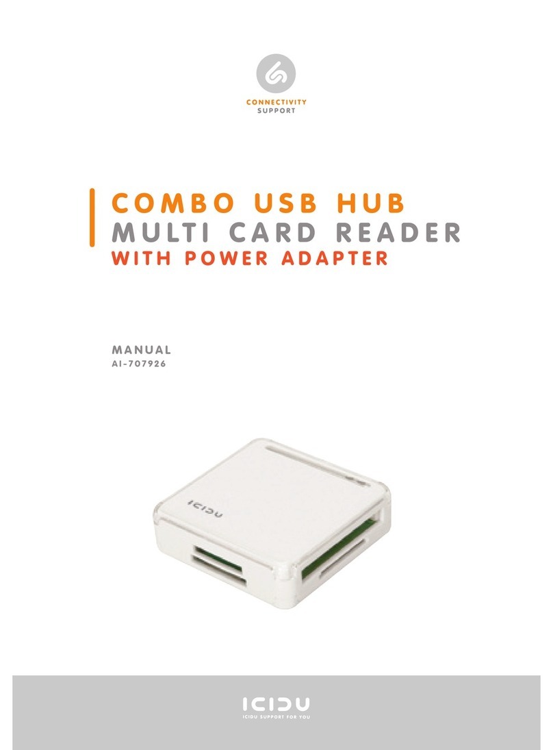 Icidu COMBO USB HUB User manual