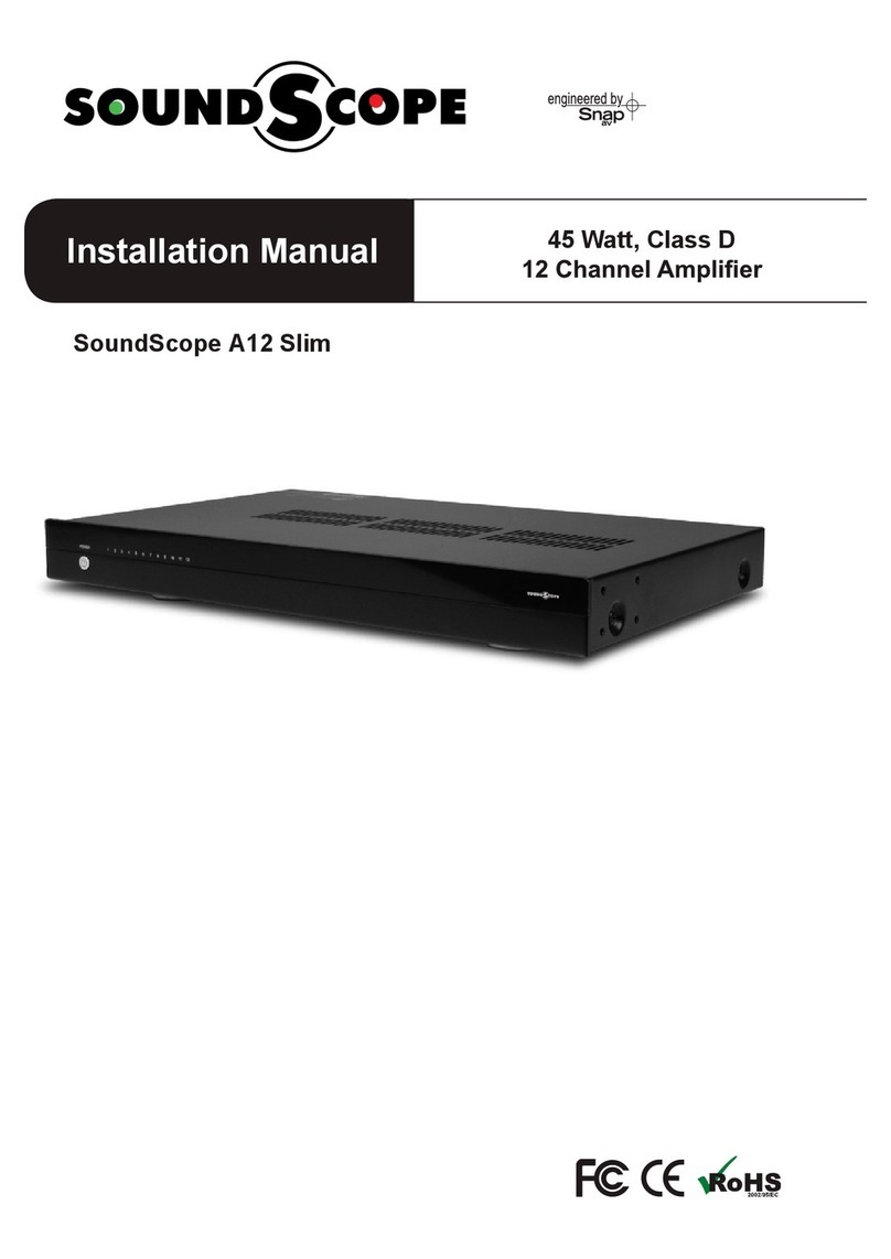 SoundScope A12 Slim installation manual SoundScope A12 Slim installation manual