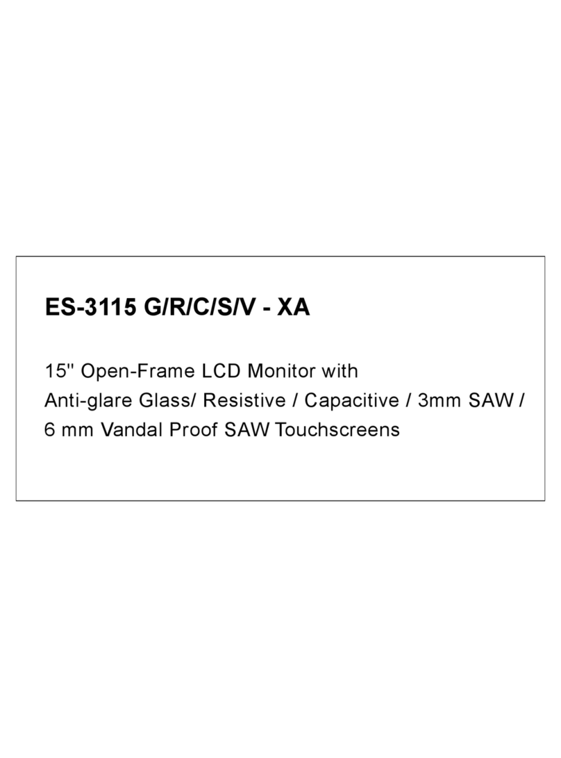 Advantech ES-3115 G-XA User manual