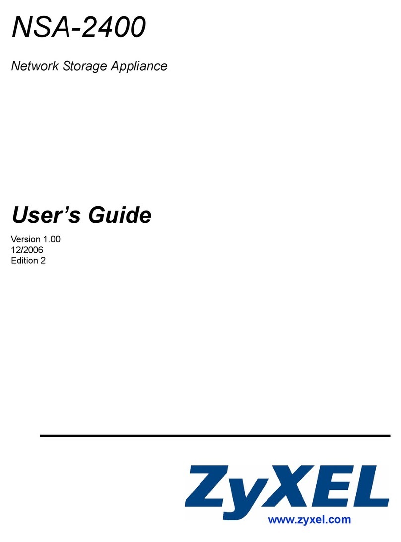 ZyXEL Communications NSA-2400 user guide