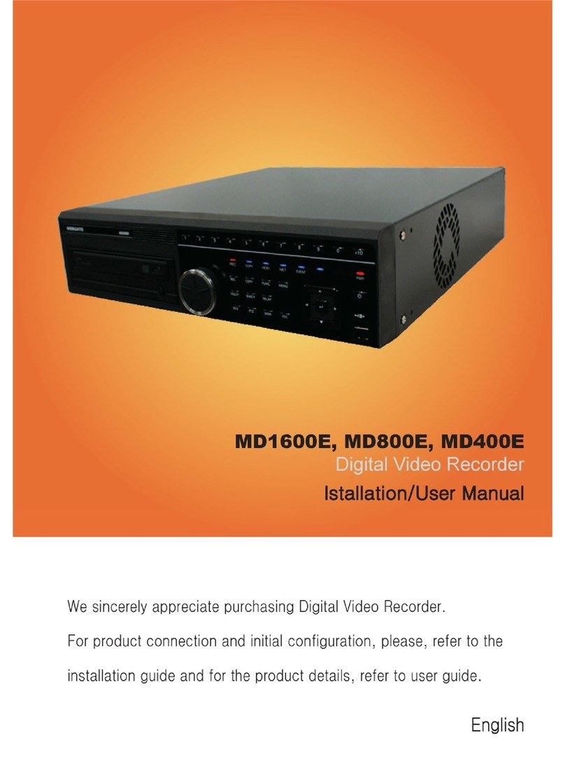 WebGate MD1600E User manual WebGate MD1600E User manual