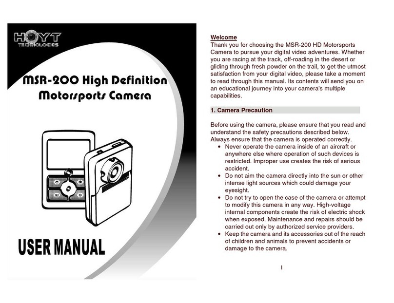 Hoyt MSR-200 User manual