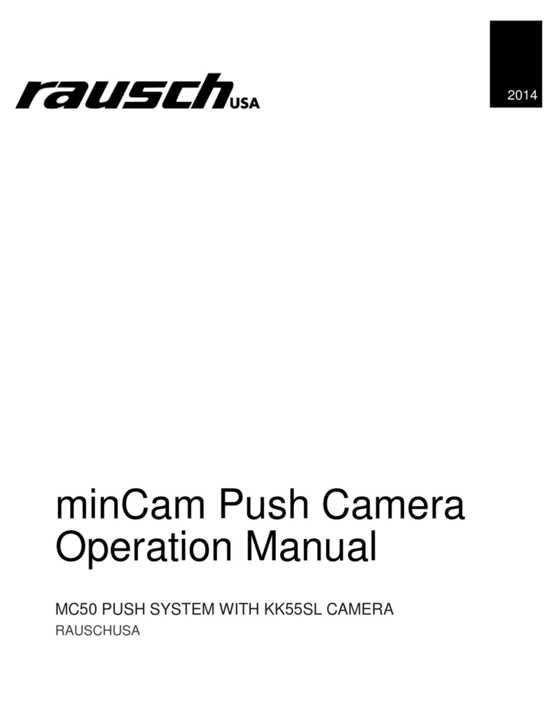 Rausch minCam Operation manual