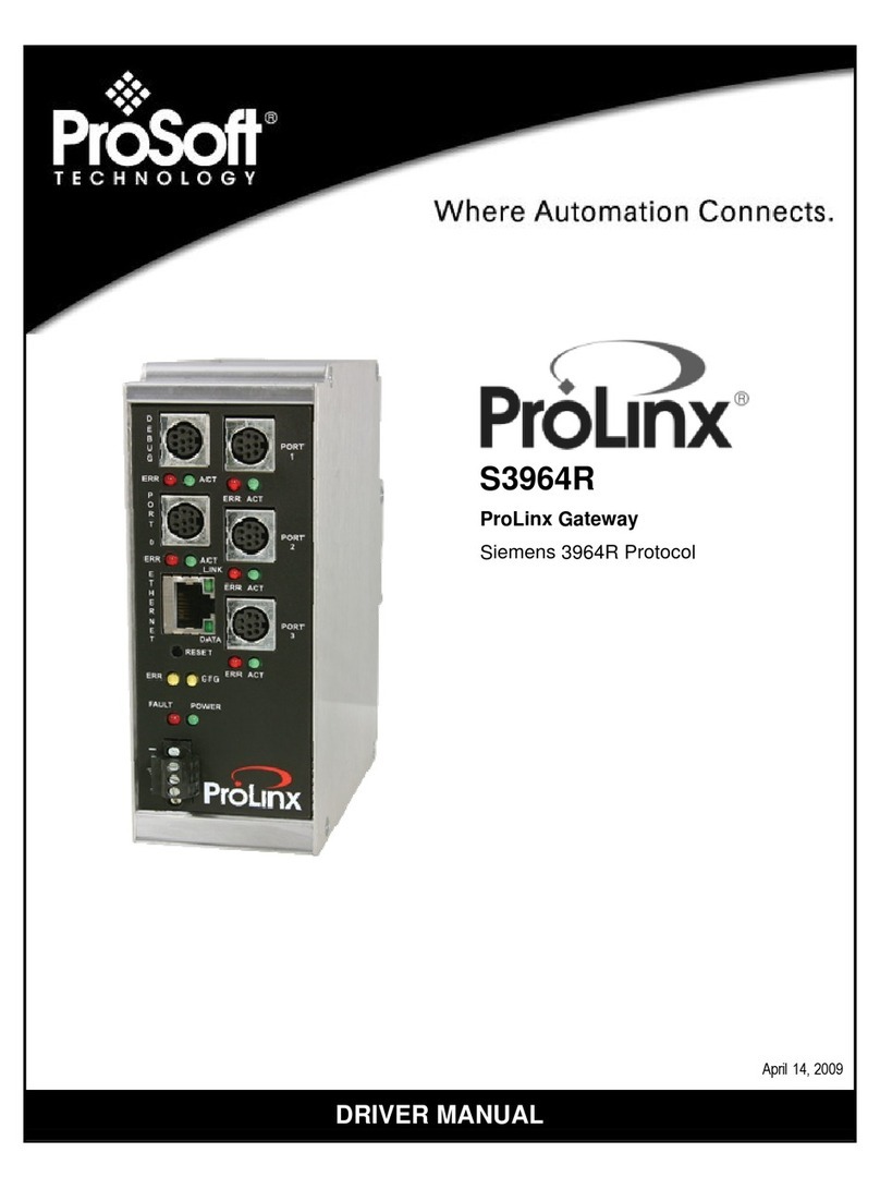 ProSoft Technology ProLinx S3964R Release note