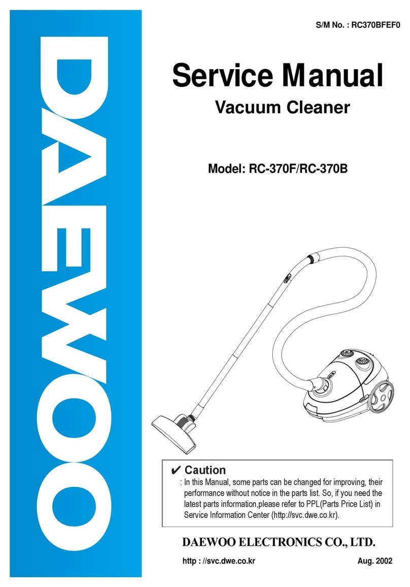 Daewoo RC-370F User manual Daewoo RC-370F User manual