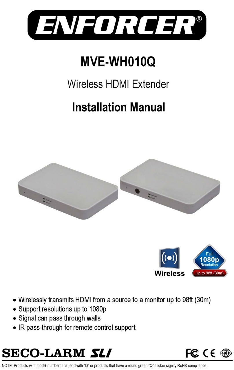 ENFORCER MVE-WH010Q installation manual