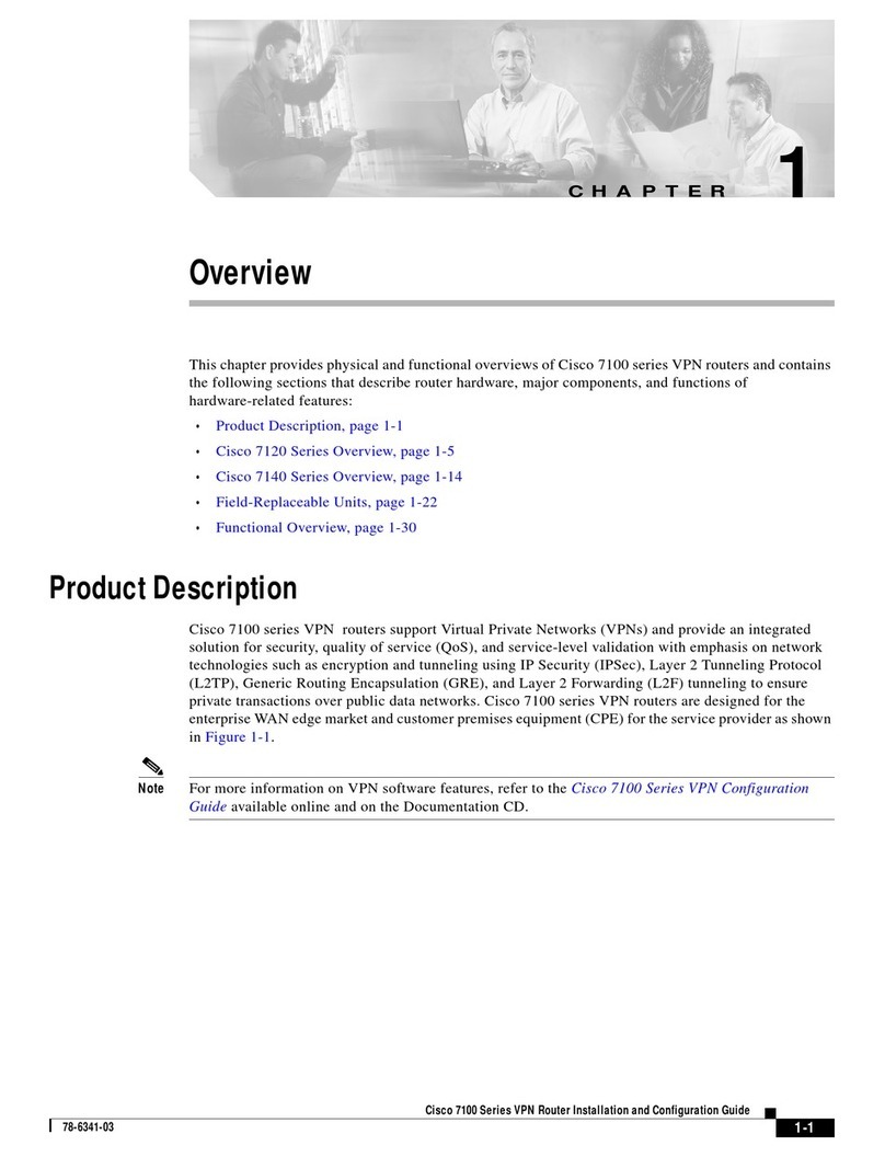 Cisco 7120 Series User manual