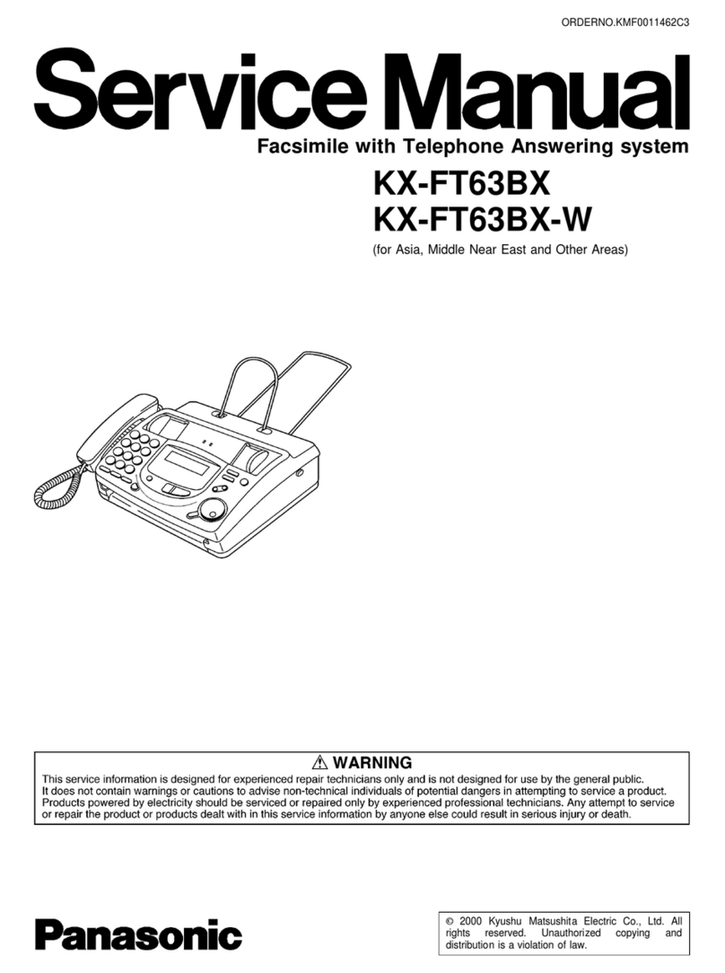 Panasonic KX-FT63BX User manual