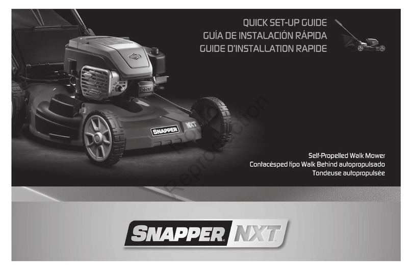 Snapper 7800580 User manual Snapper 7800580 User manual