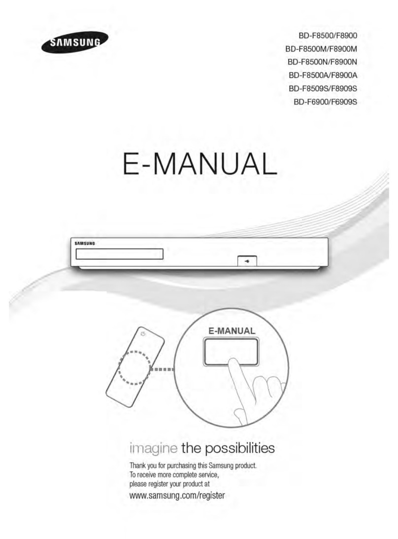 Samsung BD-F86900 Guide