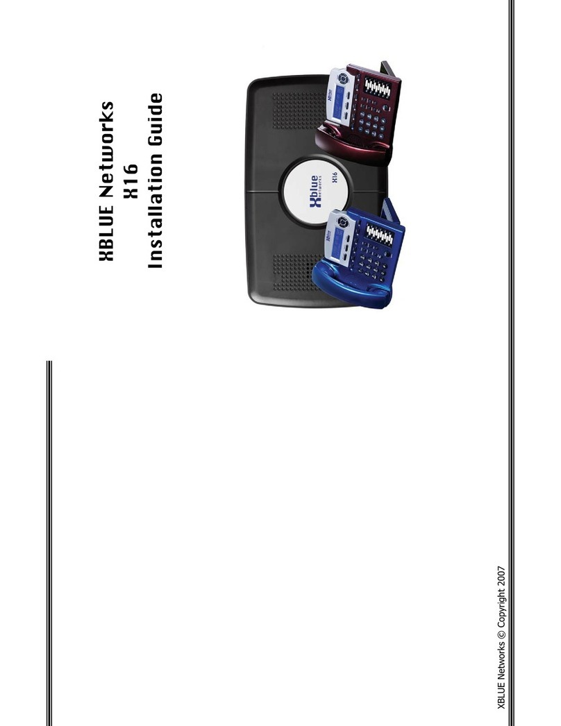 Xblue Networks X16 installation guide