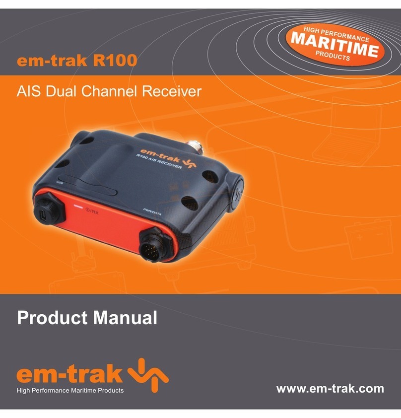 Em-Trak R100 product manual