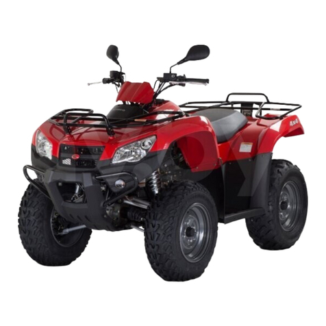 KYMCO MXU 400 User manual
