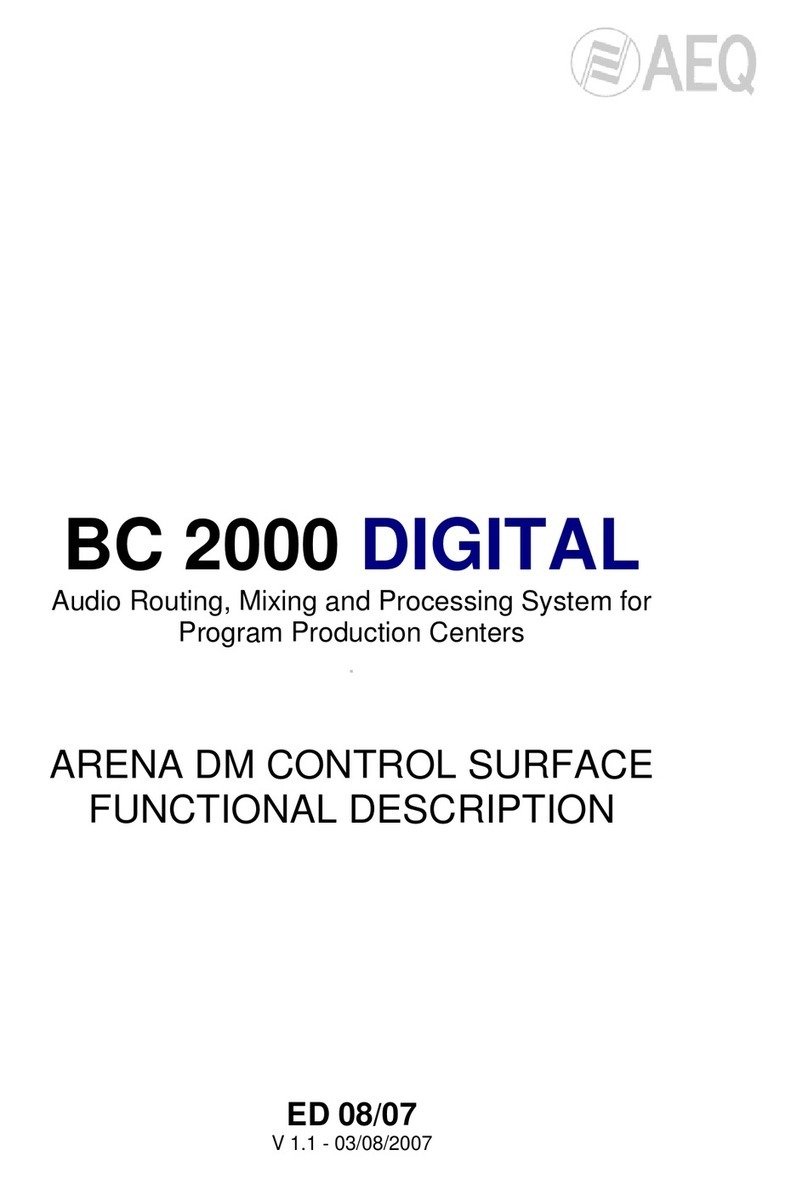 AEQ ARENA DM user guide