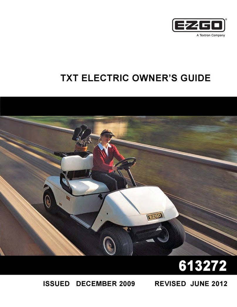 Ezgo 2010 TXT 48 FLEET owner's guide