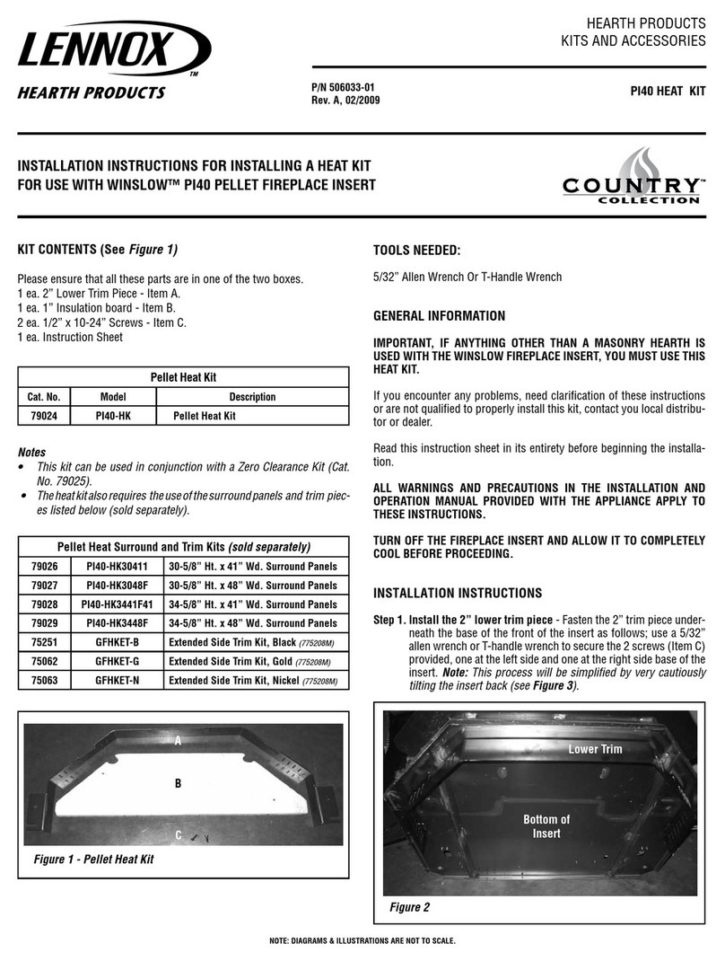 Lennox PI40-HK User manual
