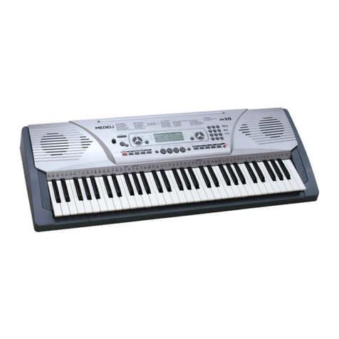 Medeli M10 instruction manual