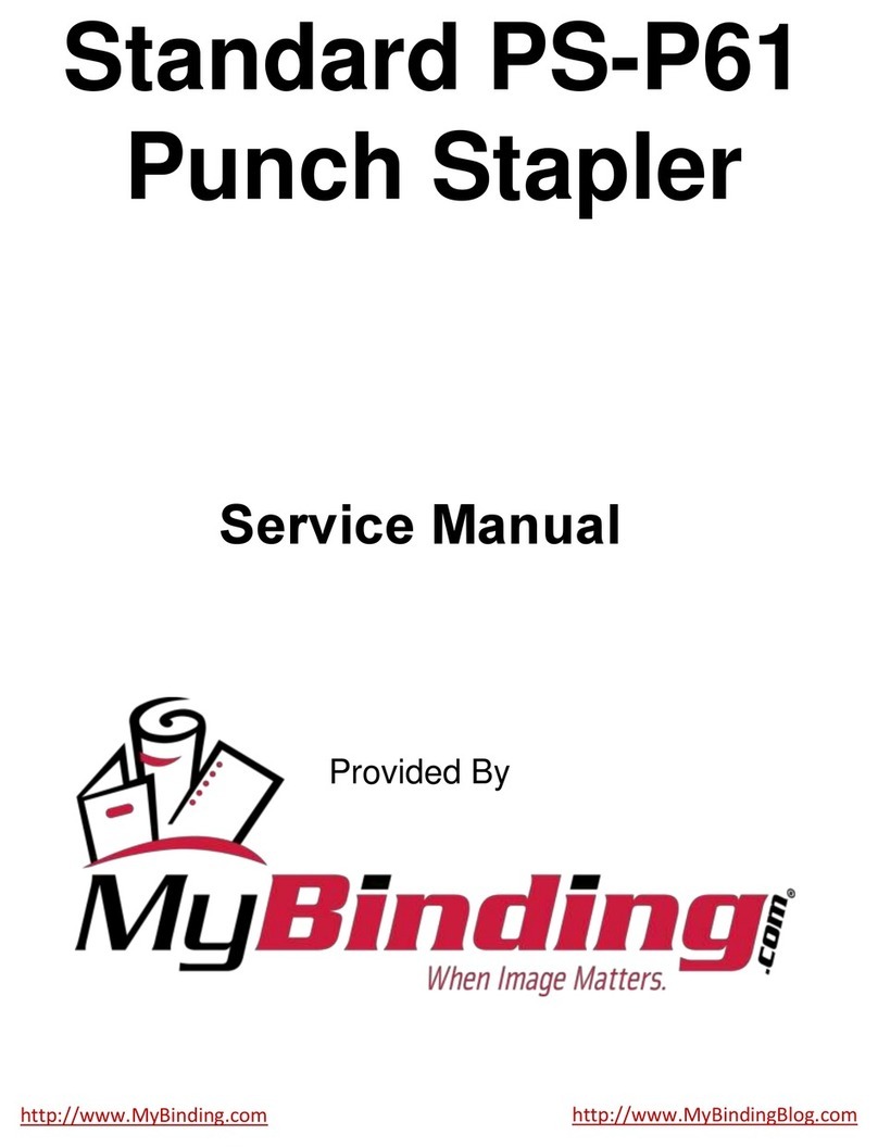 MyBinding PS-P61 Service manual