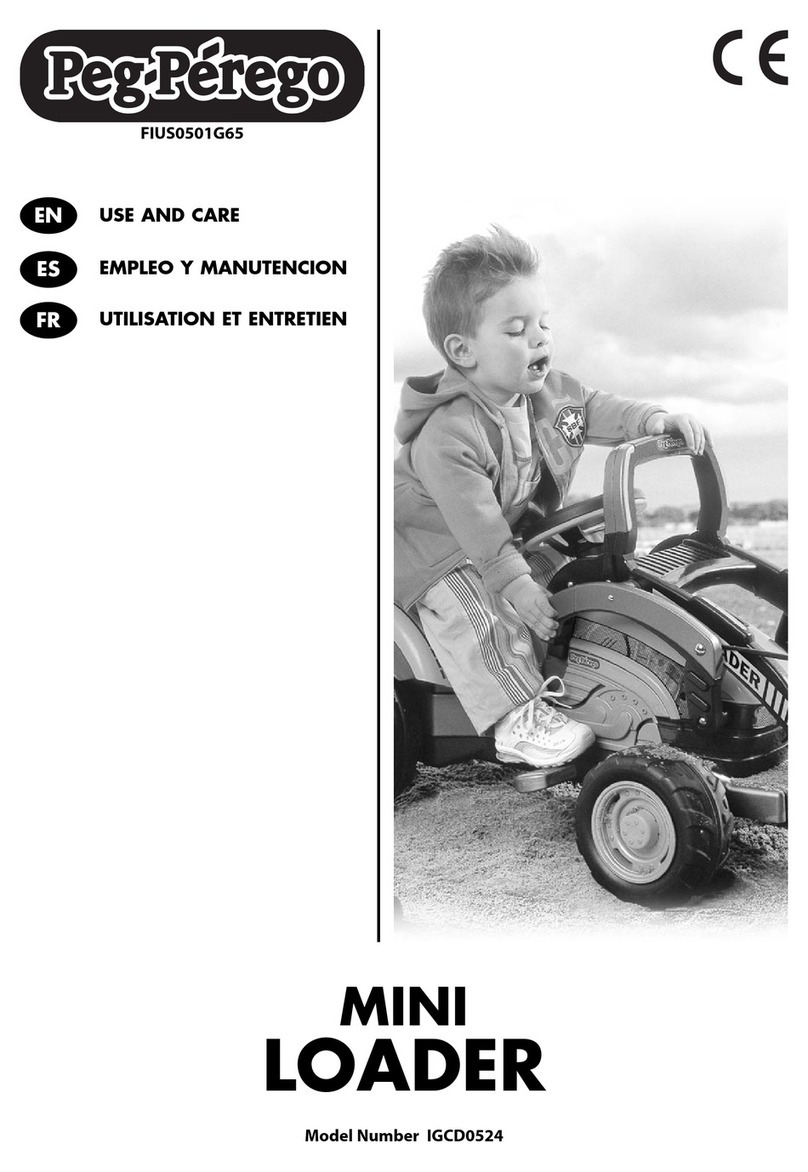 Peg-Perego Mini Loader IGCD0524 Installation instructions