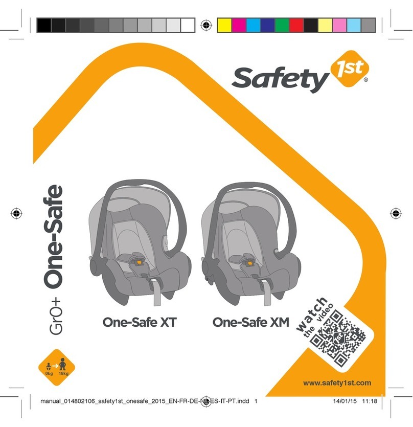 Safety 1st One-Safe XT user manual