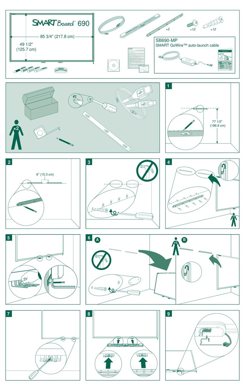 SMART Board 690 Assembly guide