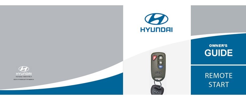 Hyundai REMOTE START owner's guide