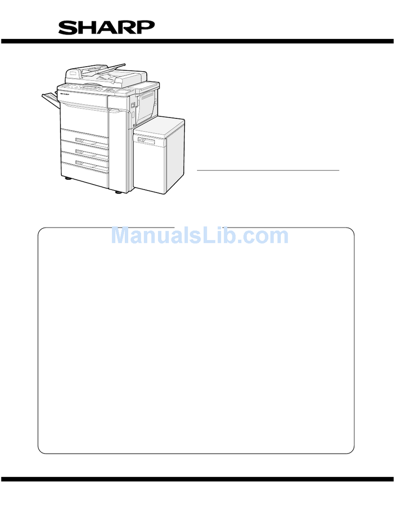 Sharp SF-2050 User manual