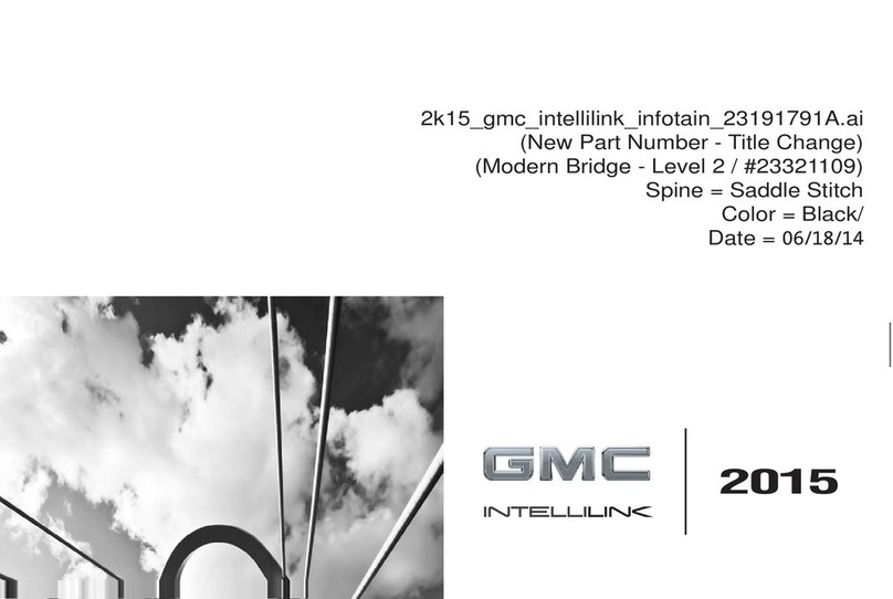 GMC Intellilink 2015 owner's manual