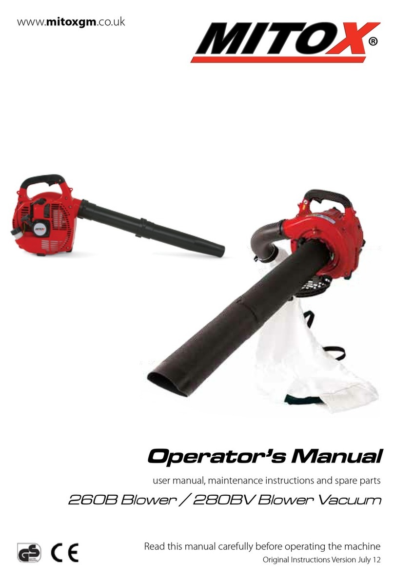 Mitox 260B Operator's manual