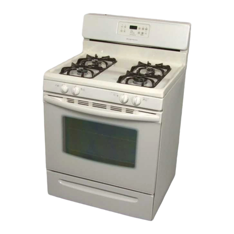 Electrolux 30" GAS FREESTANDING RANGES Technical manual