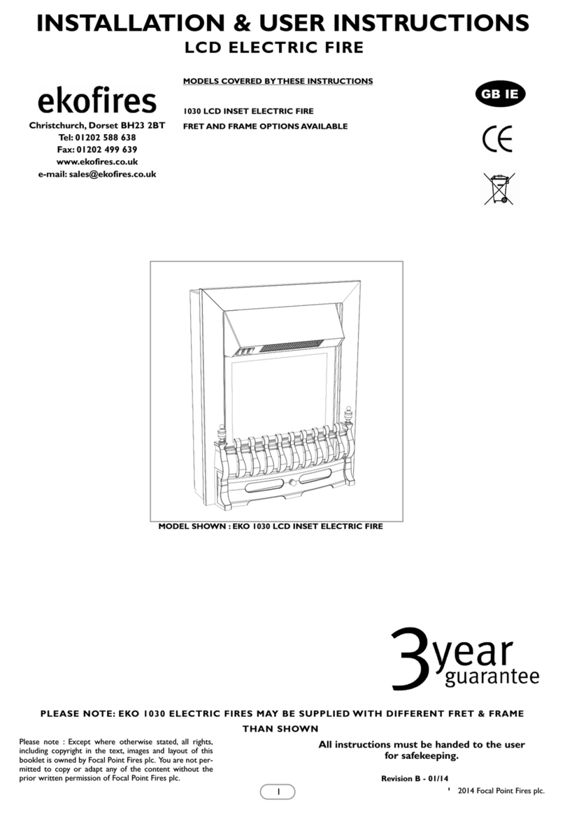 Ekofires 1030 Assembly Instructions