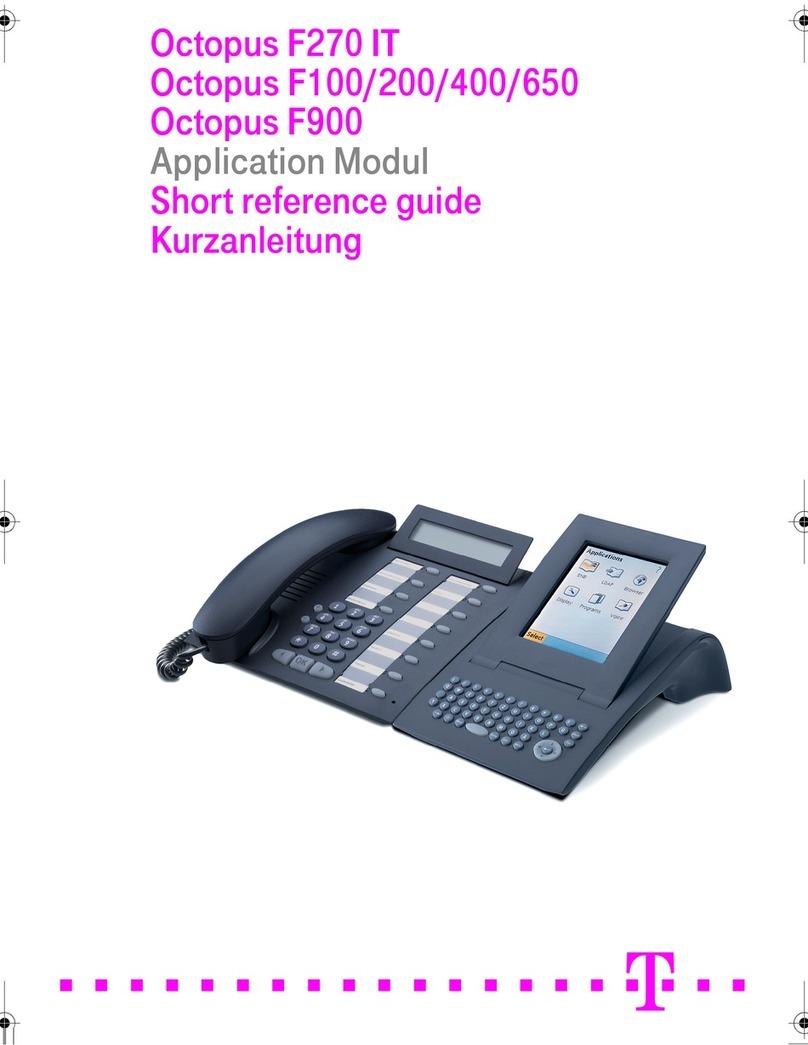 T-Mobile Octopus F270 IT reference guide
